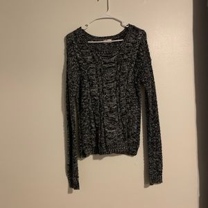 So, small, knit sweater